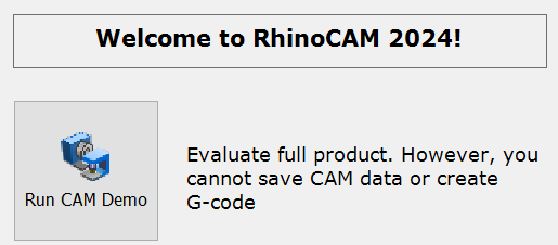 RhinoCam evaluation